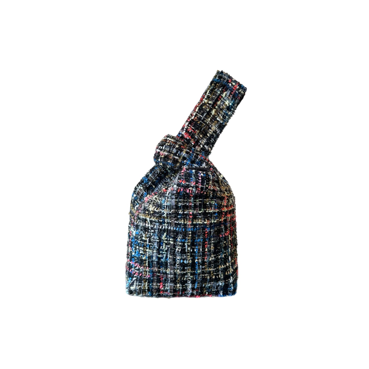 Lesage Metallic Tweed Knot Bag