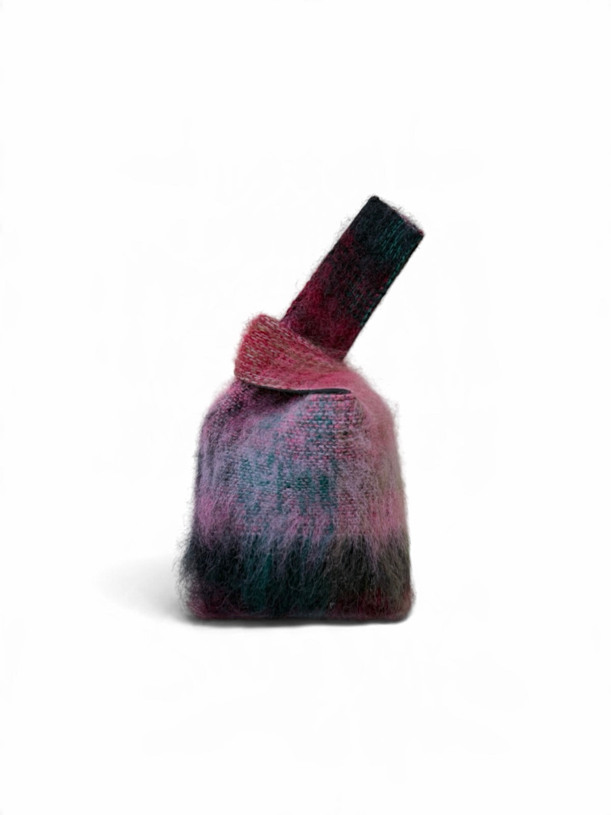 Mohair Wool Flannel Knot Bag